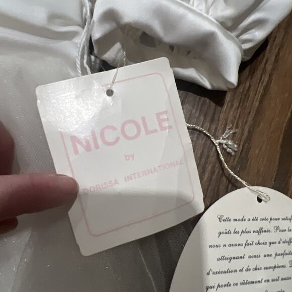 Nicole By Doris’s Intl 2T Toddler Dress Flower Girl, Easter, Communion - Picture 5 of 14